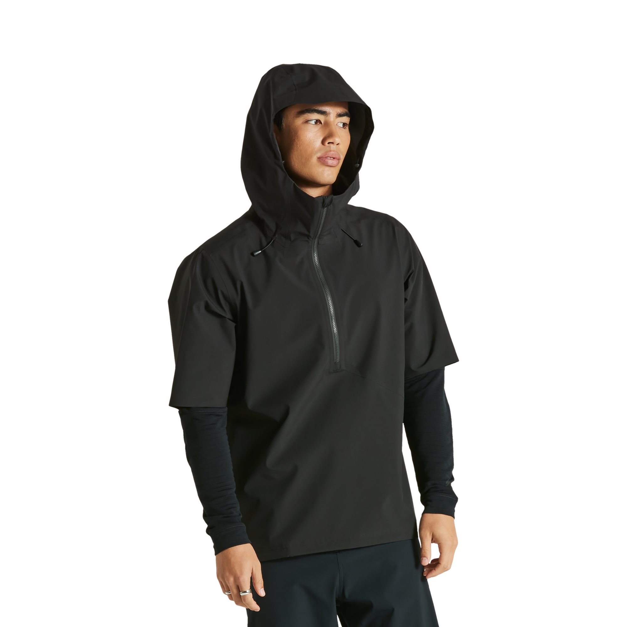 Specialized Trail Short Sleeve Rain Anorak - Black