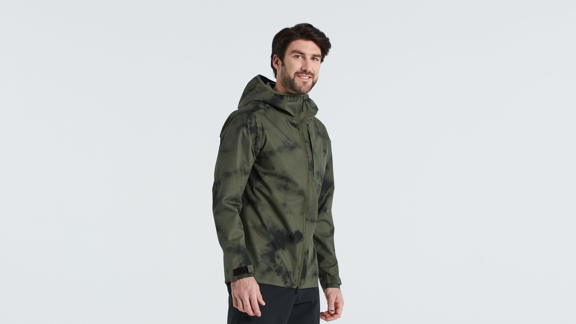 Specialized Men's Altered-Edition Trail Rain Jacket - Oak Green