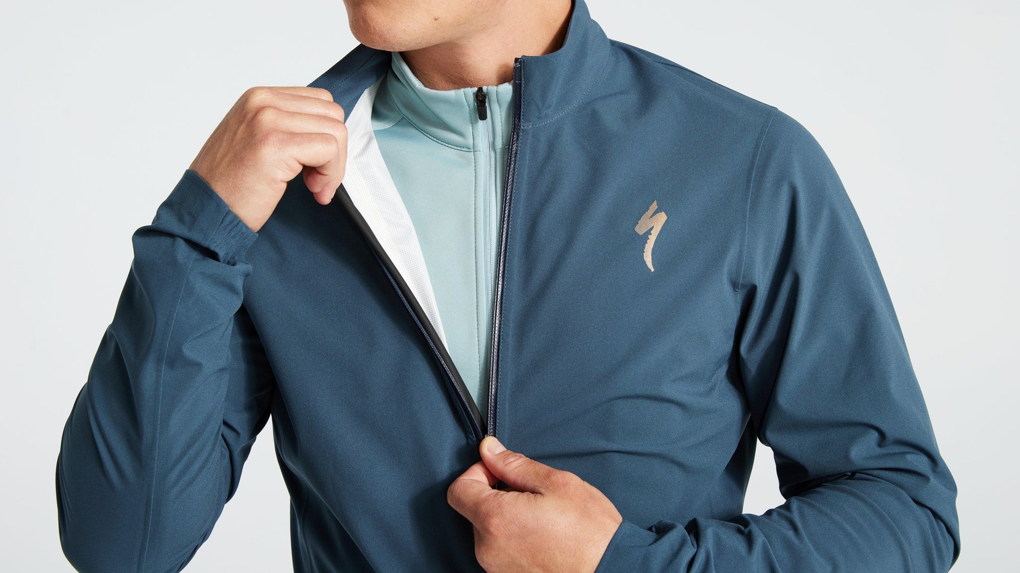 Specialized Men's RBX Comp Rain Jacket - Cast Blue