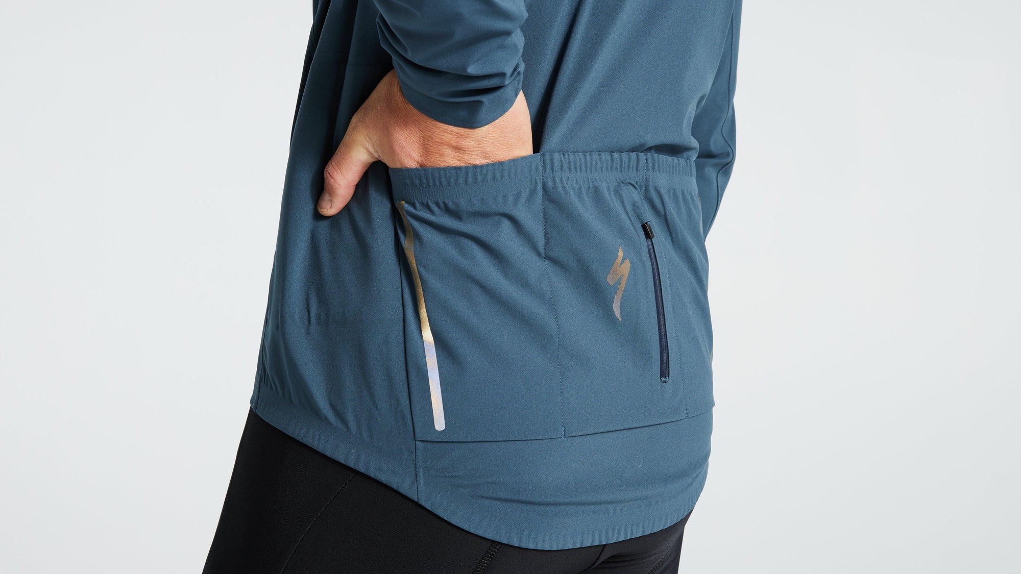 Specialized Men's RBX Comp Rain Jacket - Cast Blue