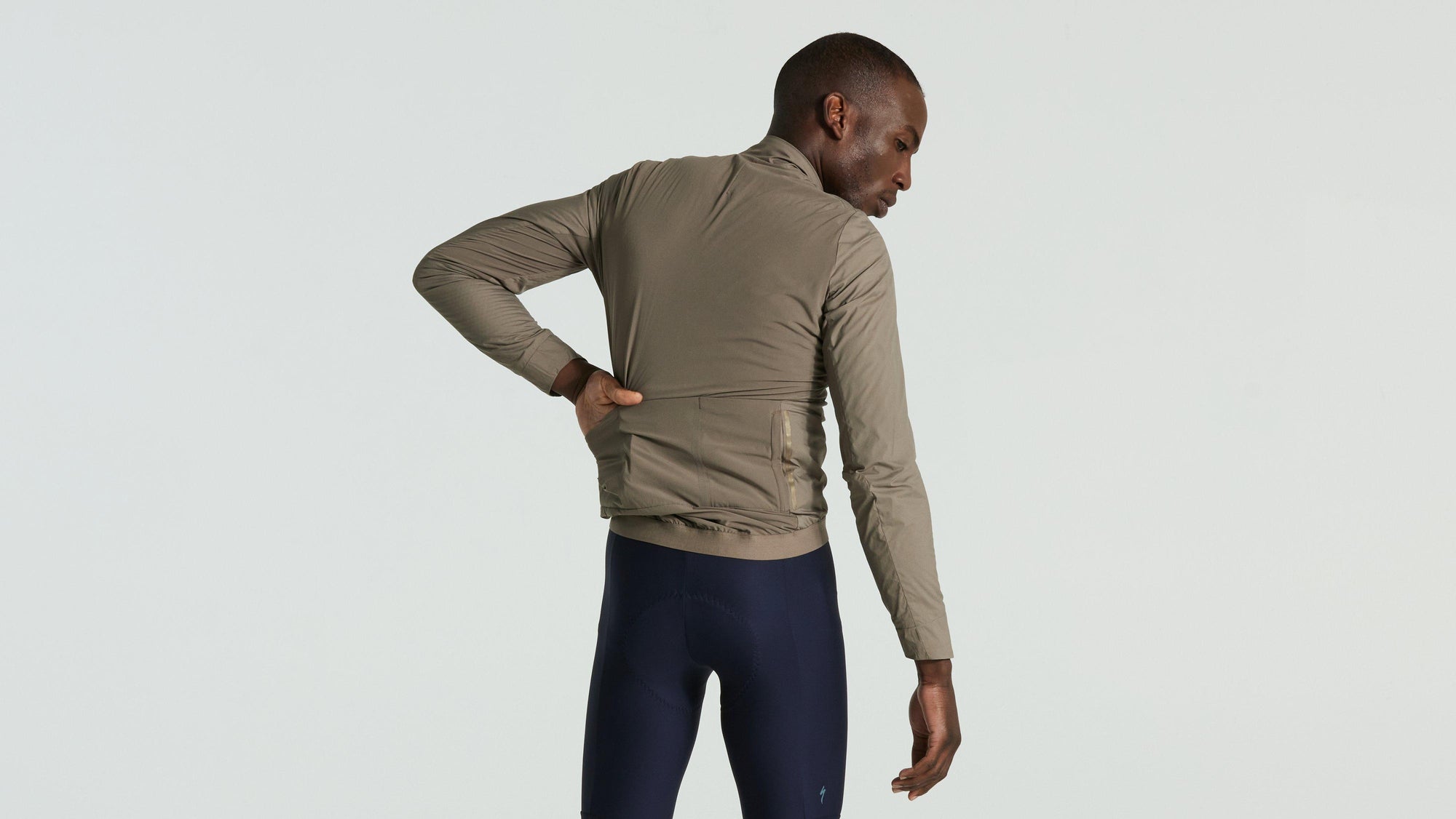 Specialized Men's Prime Alpha Jacket - Gunmetal/Dark Moss Green