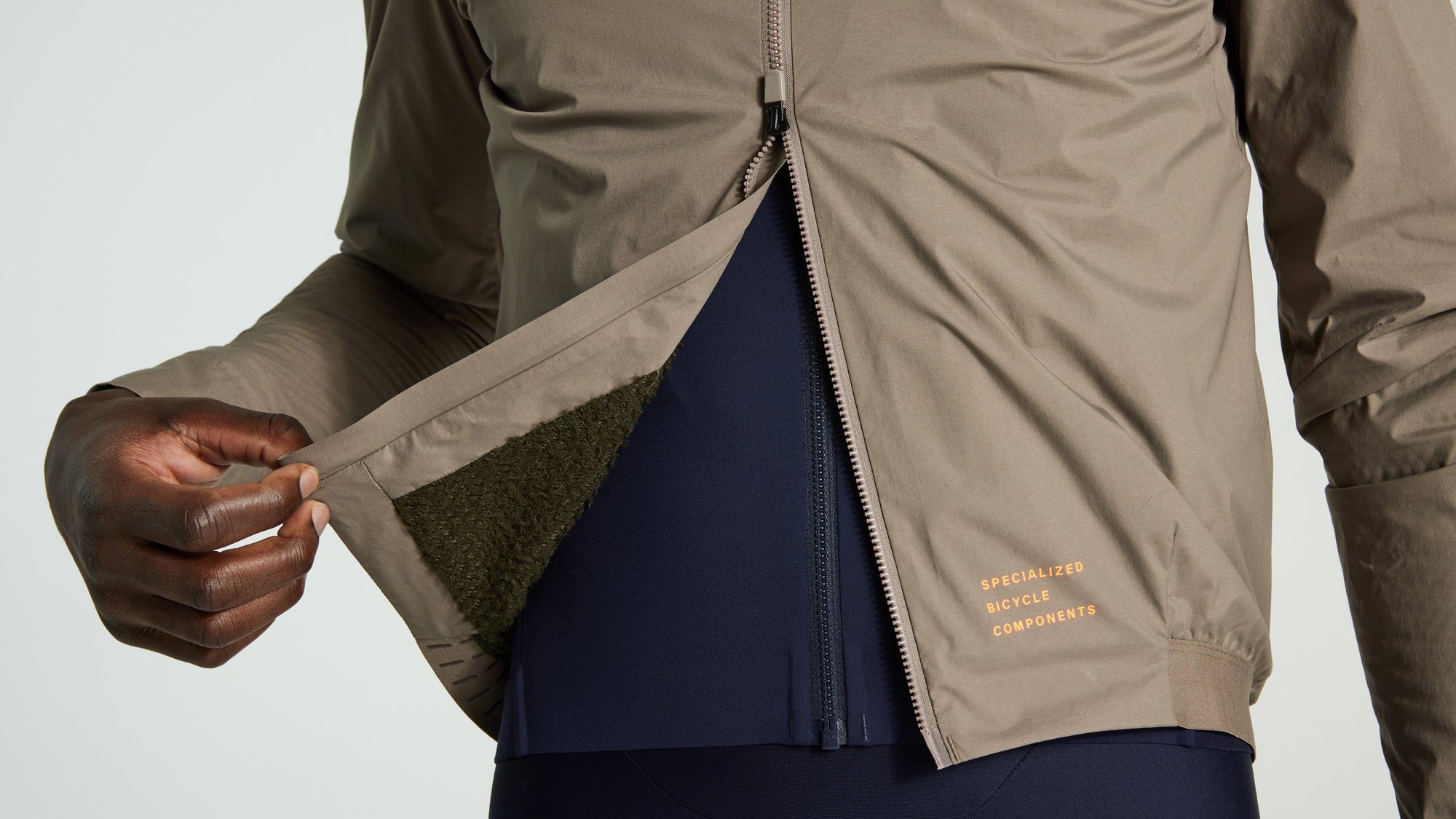 Specialized Men's Prime Alpha Jacket - Gunmetal/Dark Moss Green