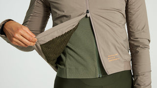 Specialized Women's Prime Alpha Jacket - Gunmetal/Dark Moss Green