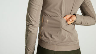 Specialized Women's Prime Alpha Jacket - Gunmetal/Dark Moss Green
