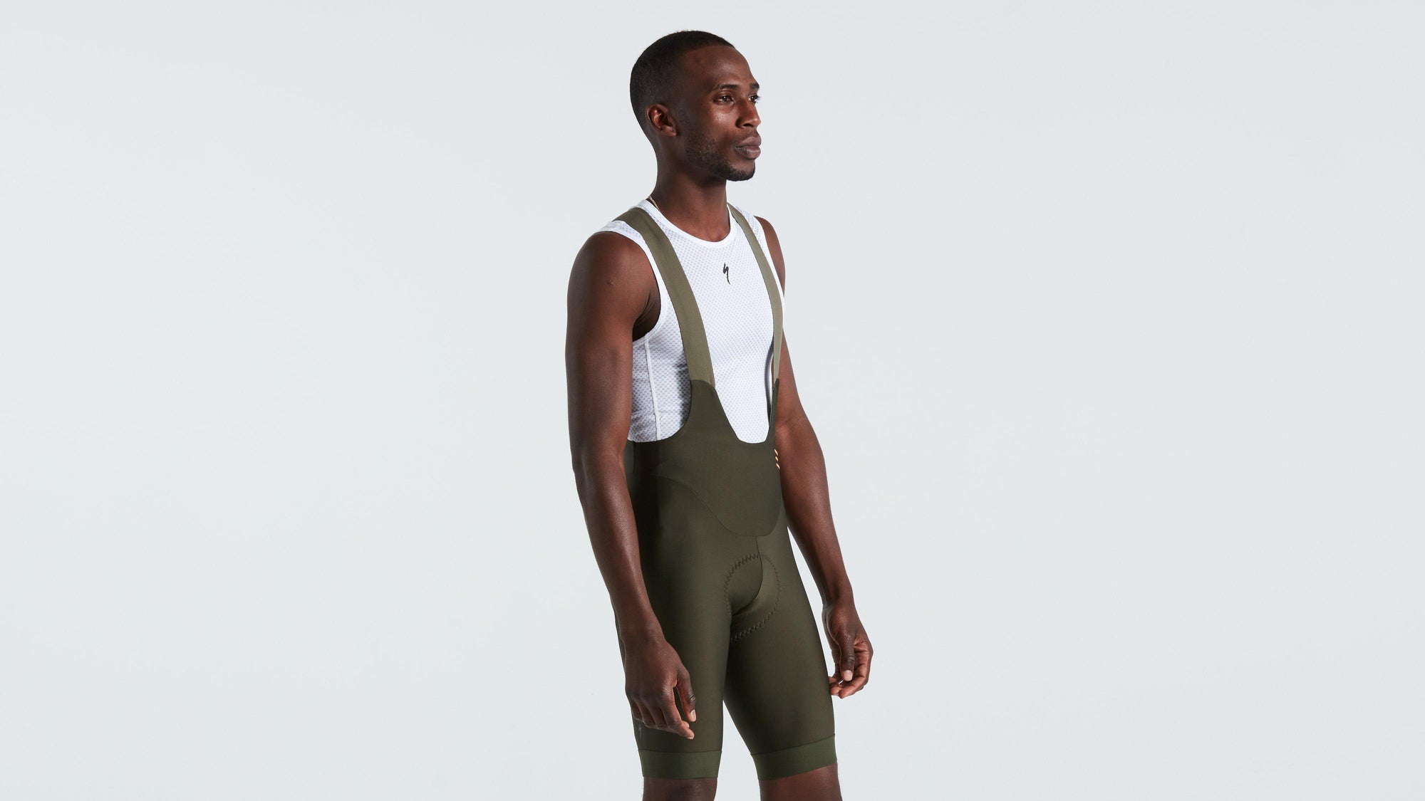Specialized Men's Prime Bib Shorts - Dark Moss Green