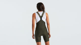 Specialized Women's Prime Bib Shorts - Dark Moss Green