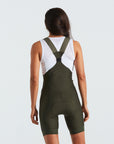 Specialized Women's Prime Bib Shorts - Dark Moss Green