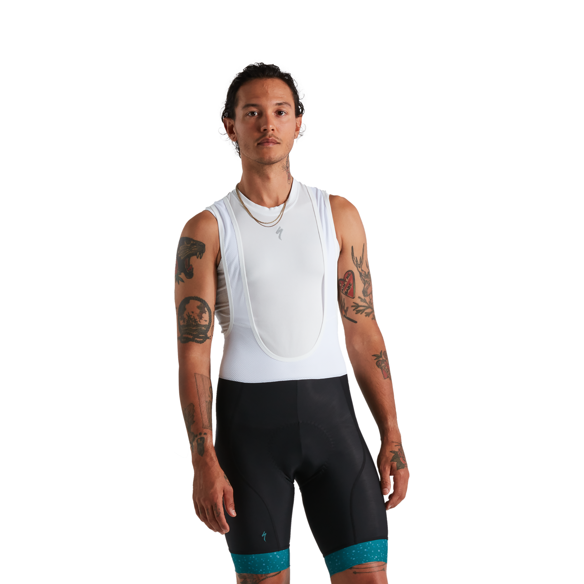 Specialized Men's RBX Logo Bib Shorts - Tropical Teal