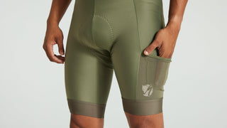 Specialized Men's Fjällräven Adventure Bib Shorts w/ SWAT™ - Green