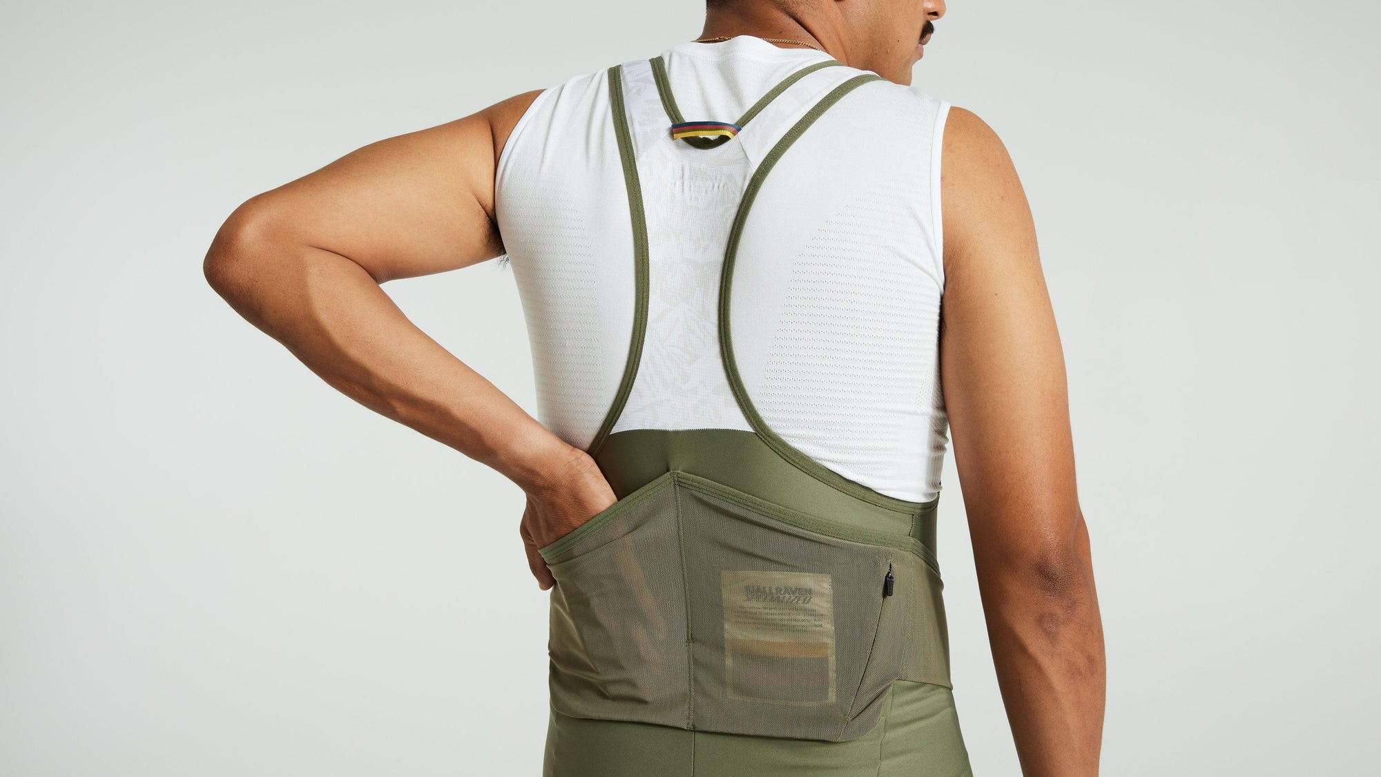 Specialized Men's Fjällräven Adventure Bib Shorts w/ SWAT™ - Green