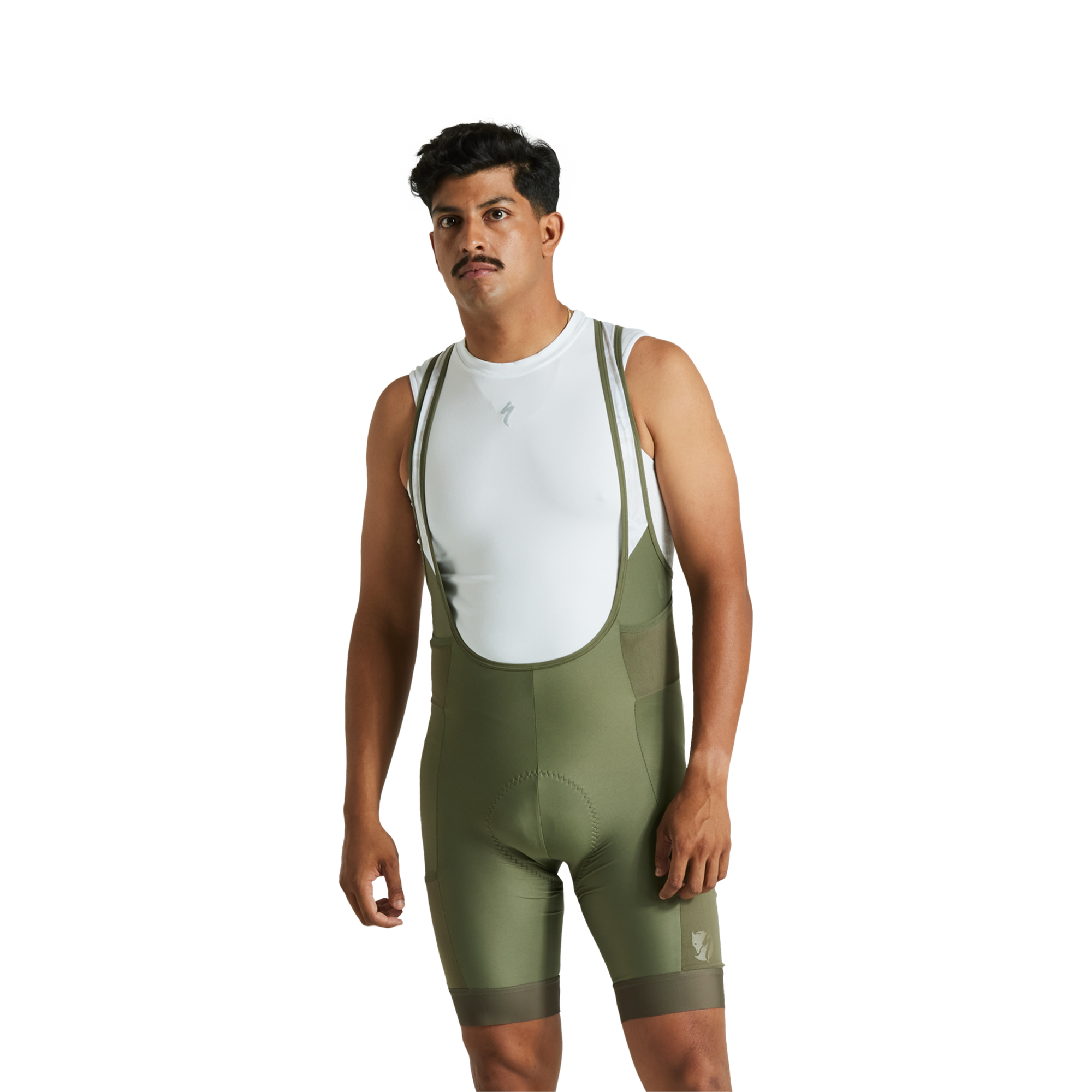 Specialized Men's Fjällräven Adventure Bib Shorts w/ SWAT™ - Green