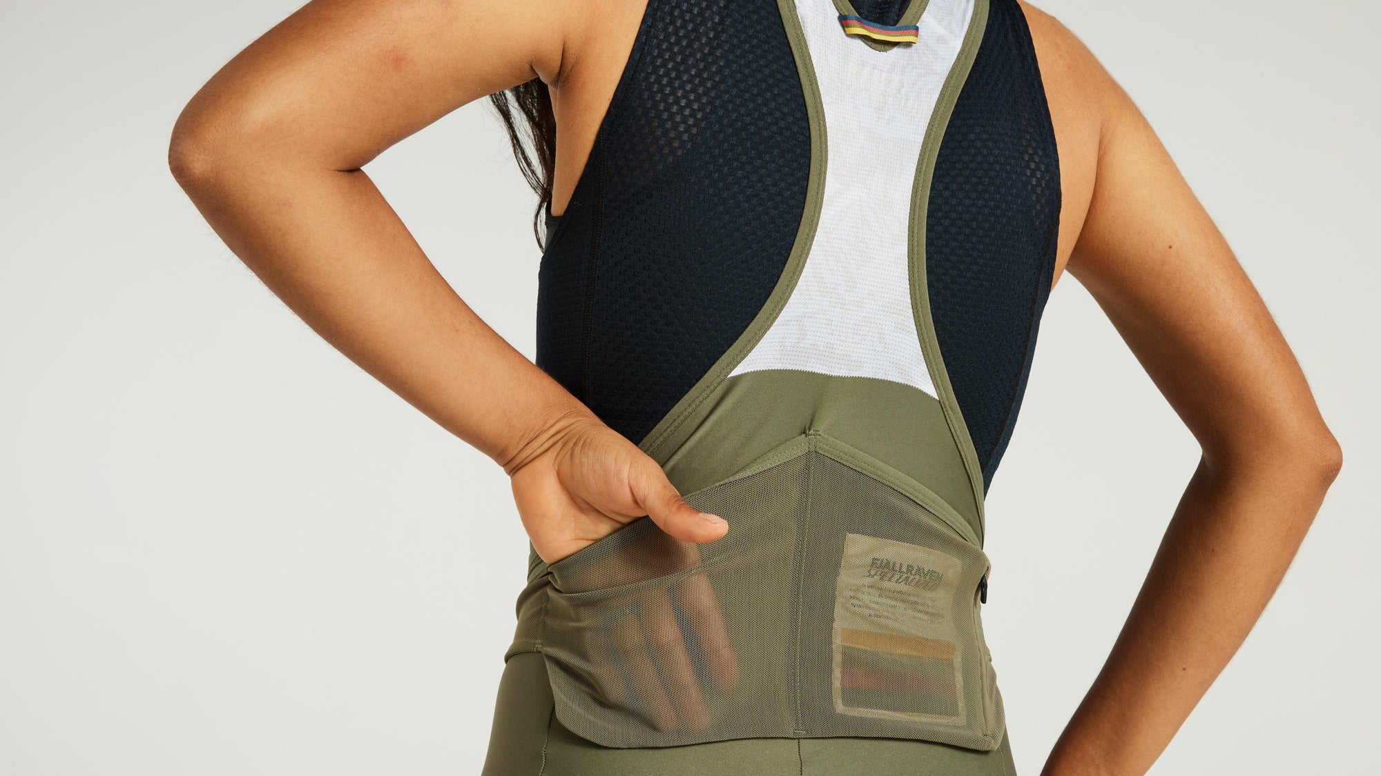 Specialized Women's Fjällräven Adventure Bib Shorts w/ SWAT™ - Green
