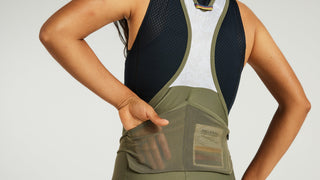 Specialized Women's Fjällräven Adventure Bib Shorts w/ SWAT™ - Green