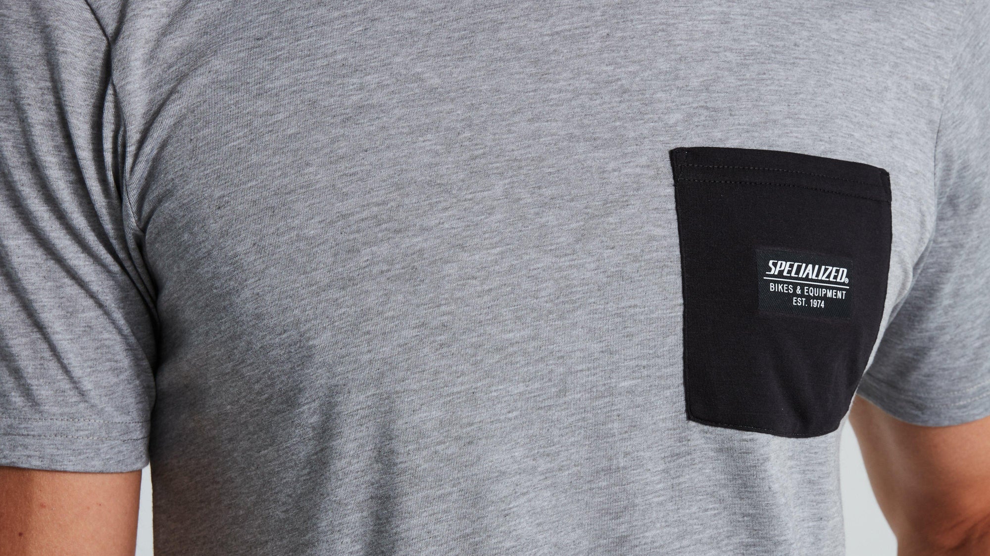 Specialized Men's Pocket Tee - Charcoal