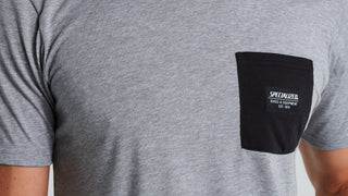 Specialized Men's Pocket Tee - Charcoal