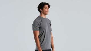 Specialized Men's S-Logo T-Shirt - Smoke