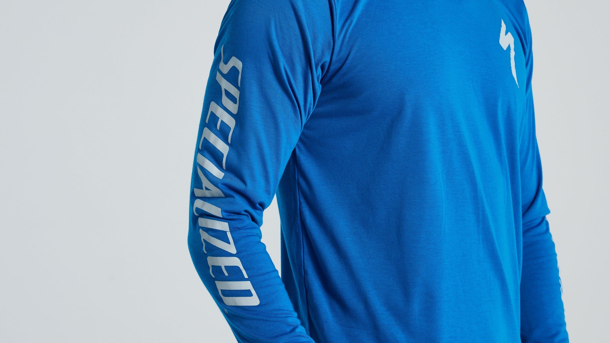 Specialized Men's Long Sleeve T-Shirt - Cobalt