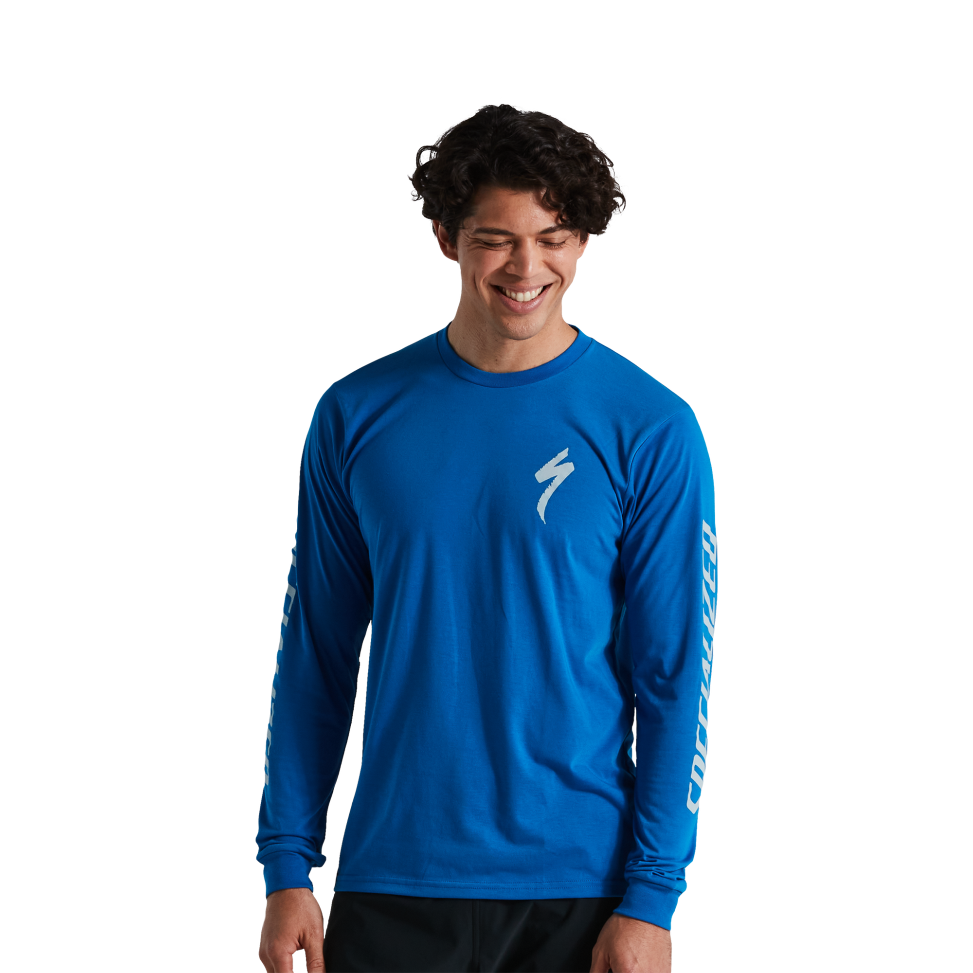 Specialized Men's Long Sleeve T-Shirt - Cobalt