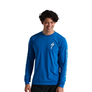 Specialized Men's Long Sleeve T-Shirt - Cobalt