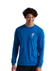 Specialized Men's Long Sleeve T-Shirt - Cobalt