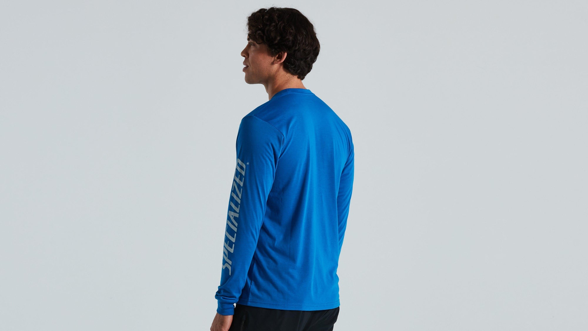 Specialized Men's Long Sleeve T-Shirt - Cobalt