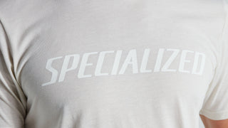 Specialized Men's Wordmark T-Shirt - Dove Grey