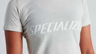 Specialized Women's Wordmark T-Shirt - Dove Grey