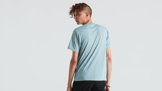 Specialized Men's S-Logo Short Sleeve T-Shirt - Arctic Blue