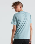 Specialized Men's S-Logo Short Sleeve T-Shirt - Arctic Blue