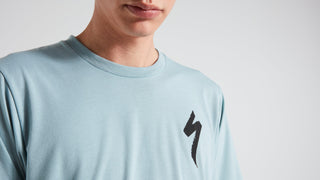Specialized Men's S-Logo Short Sleeve T-Shirt - Arctic Blue