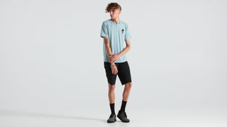 Specialized Men's S-Logo Short Sleeve T-Shirt - Arctic Blue