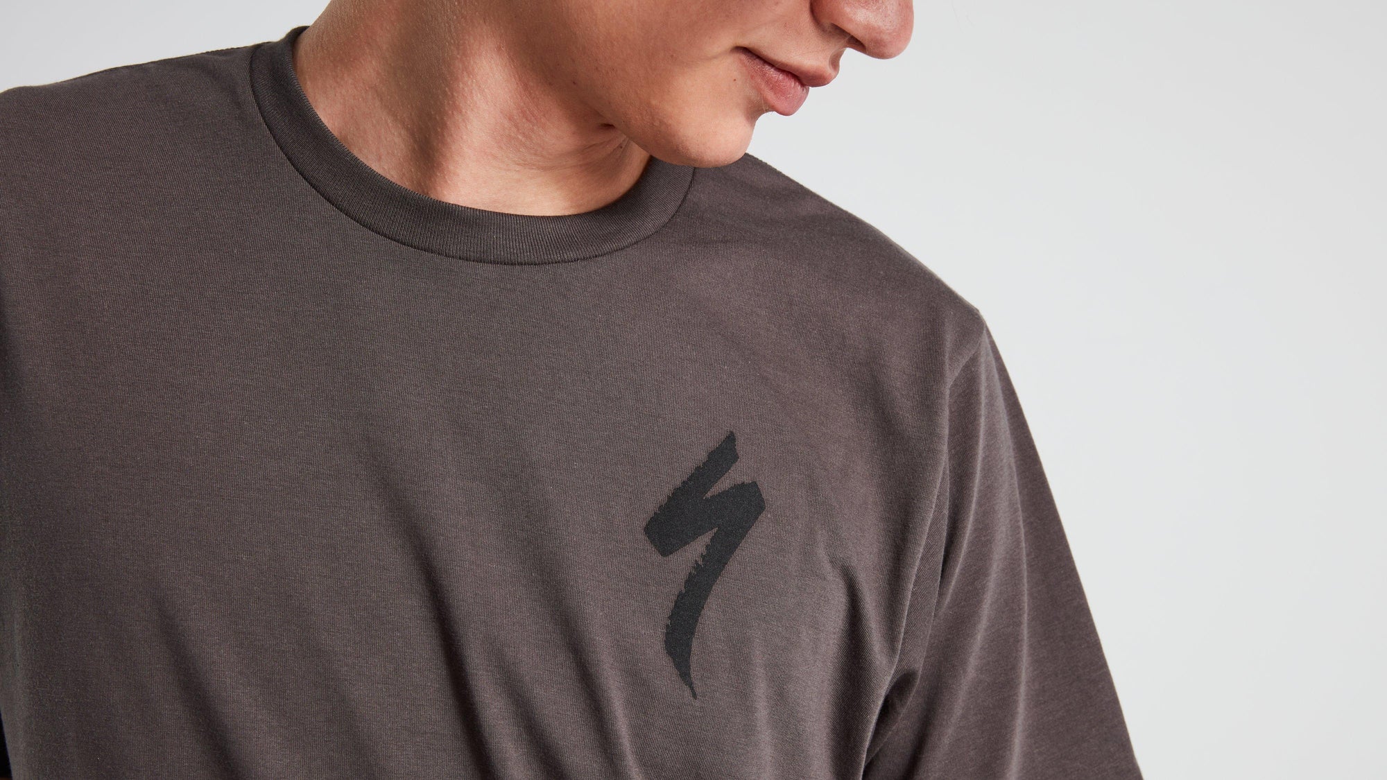 Specialized Men's S-Logo Short Sleeve T-Shirt - Charcoal