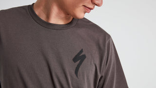 Specialized Men's S-Logo Short Sleeve T-Shirt - Charcoal