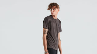 Specialized Men's S-Logo Short Sleeve T-Shirt - Charcoal