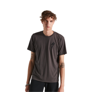 Specialized Men's S-Logo Short Sleeve T-Shirt - Charcoal