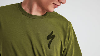Specialized Men's S-Logo Short Sleeve T-Shirt - Olive Green