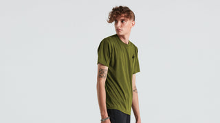 Specialized Men's S-Logo Short Sleeve T-Shirt - Olive Green