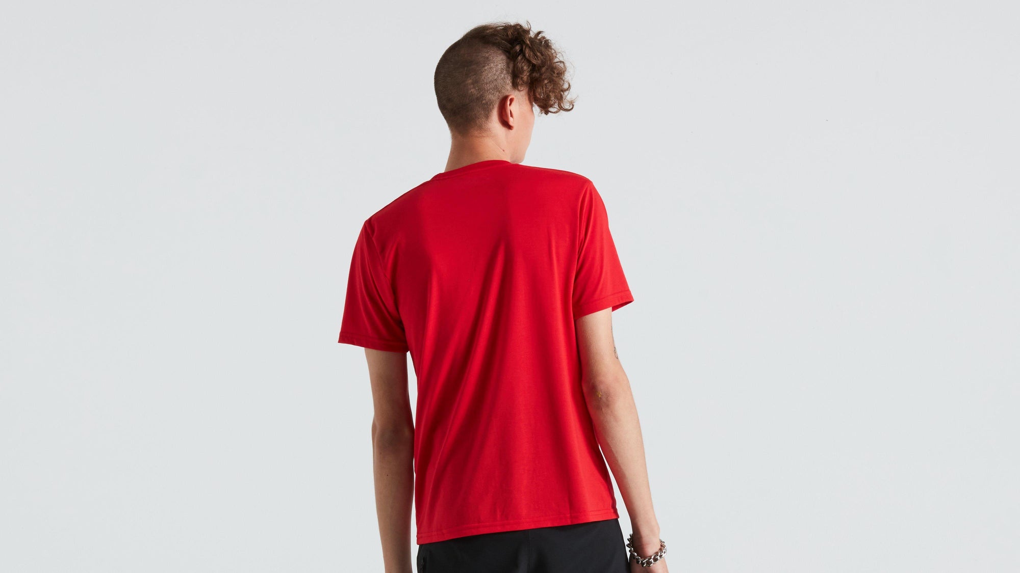 Specialized Men's S-Logo Short Sleeve T-Shirt - Flo Red