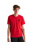 Specialized Men's S-Logo Short Sleeve T-Shirt - Flo Red