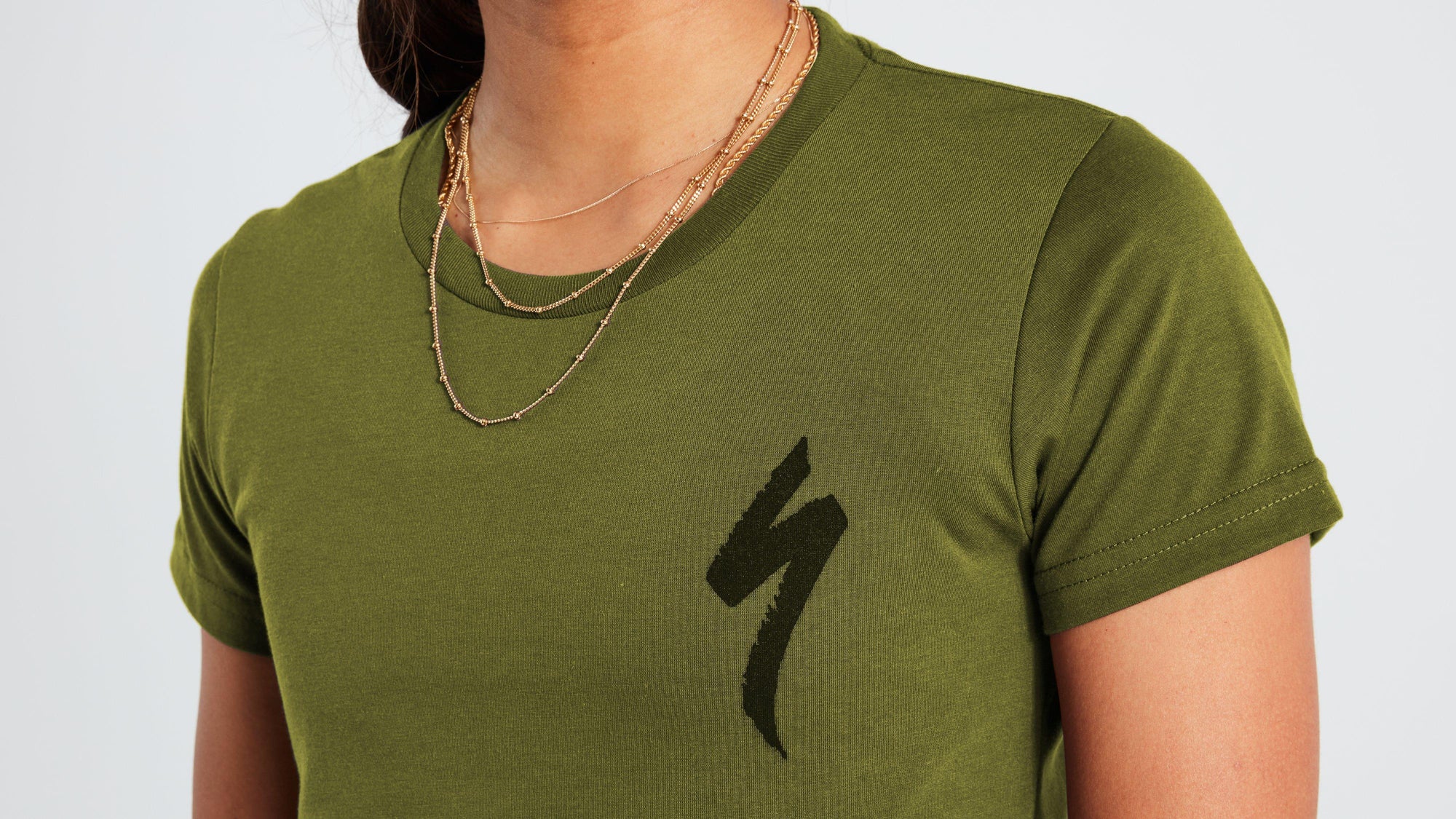 Specialized Women's S-Logo Short Sleeve T-Shirt - Olive Green