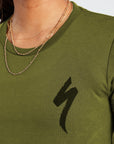 Specialized Women's S-Logo Short Sleeve T-Shirt - Olive Green