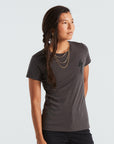 Specialized Women's S-Logo Short Sleeve T-Shirt - Charcoal