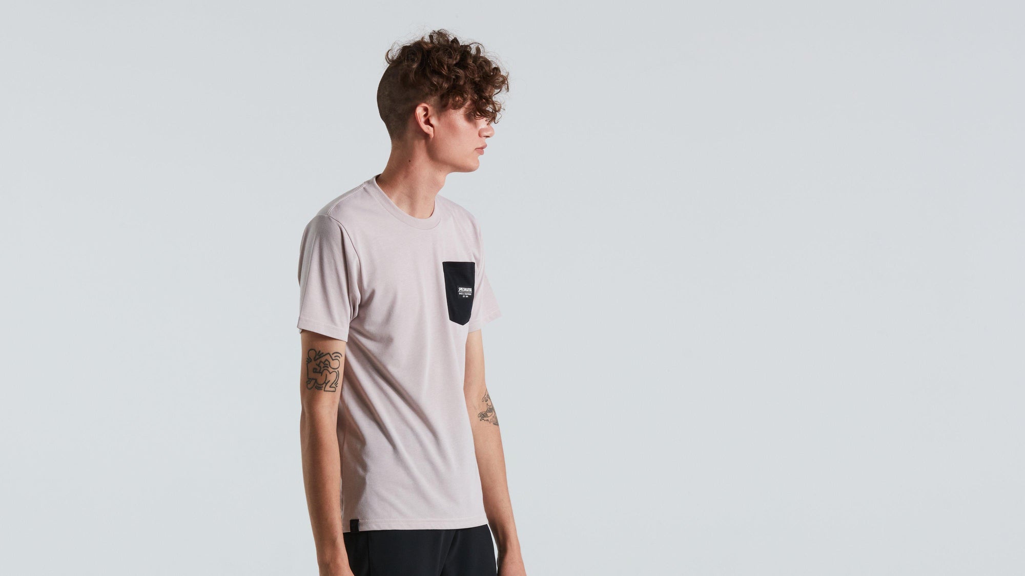 Specialized Men's Short Sleeve Pocket T-Shirt - Clay