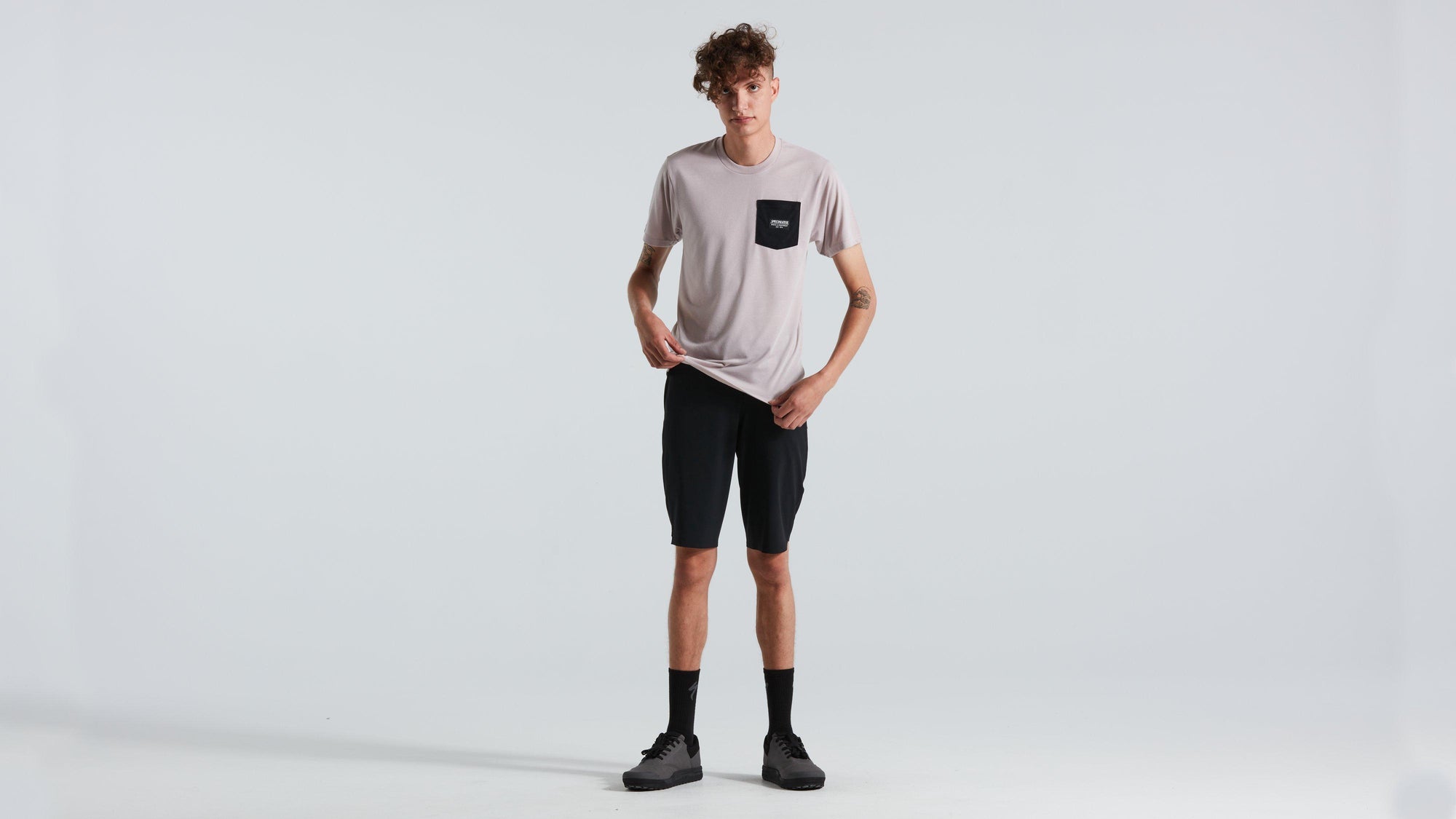 Specialized Men's Short Sleeve Pocket T-Shirt - Clay