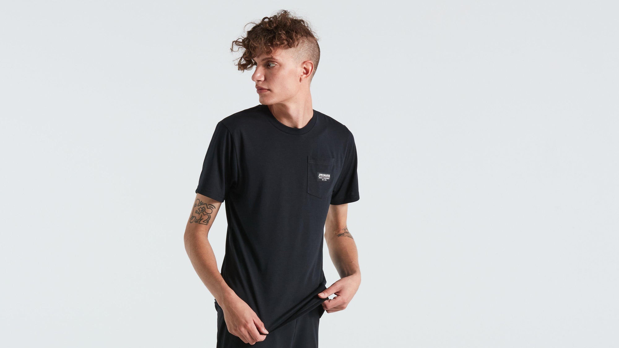 Specialized Men's Short Sleeve Pocket T-Shirt - Black
