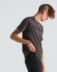 Specialized Men's Wordmark Short Sleeve T-Shirt - Charcoal