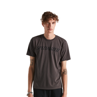 Specialized Men's Wordmark Short Sleeve T-Shirt - Charcoal