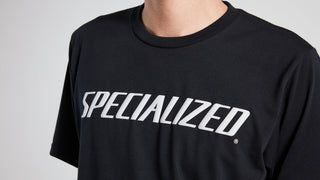 Specialized Men's Wordmark Short Sleeve T-Shirt - Black