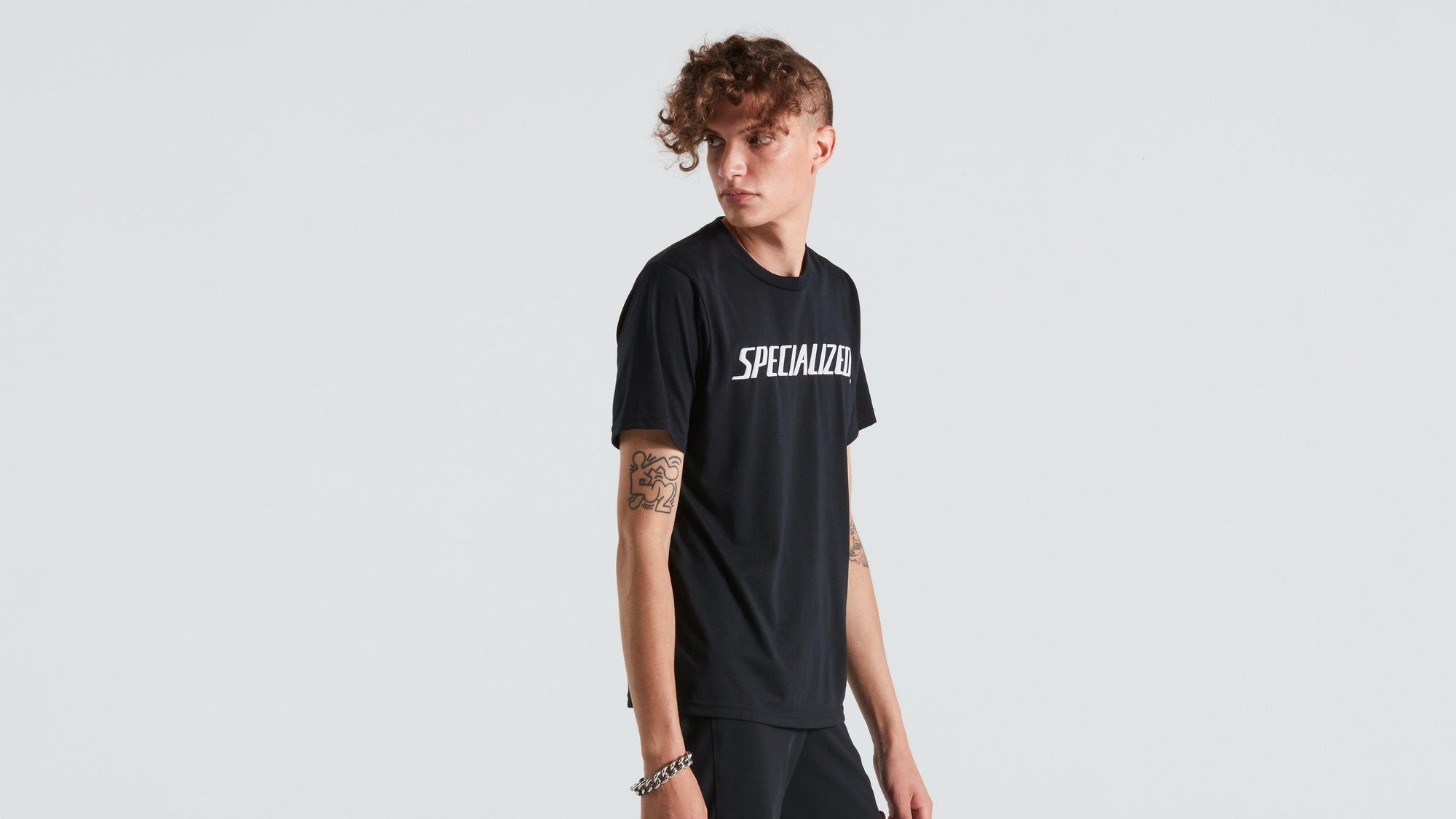 Specialized Men's Wordmark Short Sleeve T-Shirt - Black