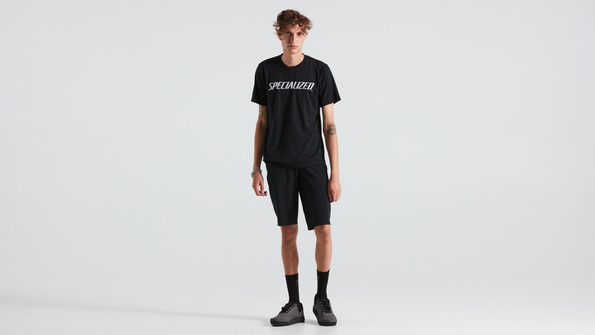 Specialized Men's Wordmark Short Sleeve T-Shirt - Black